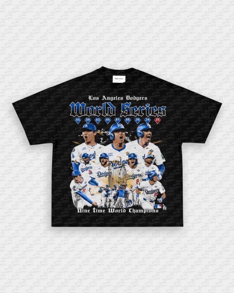 9X WS CHAMPS V3 TEE - WINS™ GAME CHANGERS TEE - WINS LA