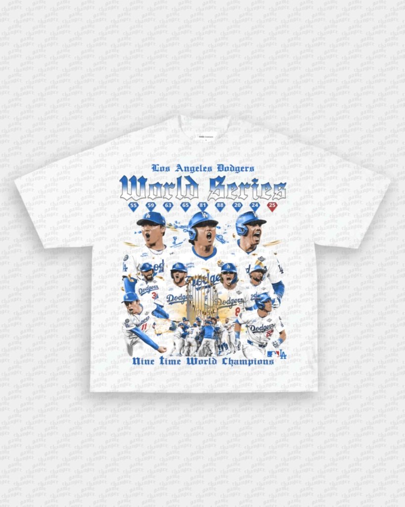 9X WS CHAMPS V3 TEE - WINS™ GAME CHANGERS TEE - WINS LA