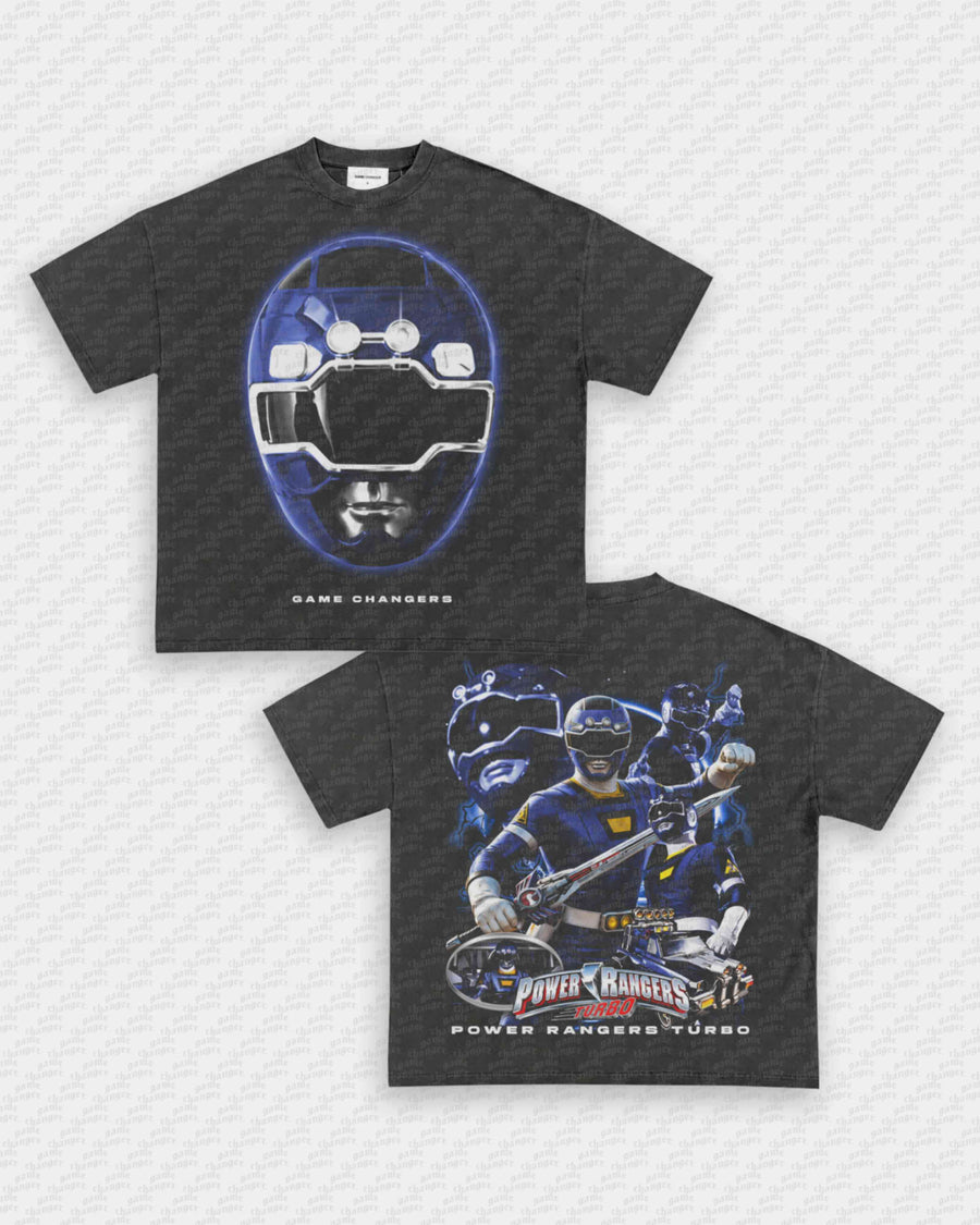 BLUE TURBO RANGER TEE - [DS]