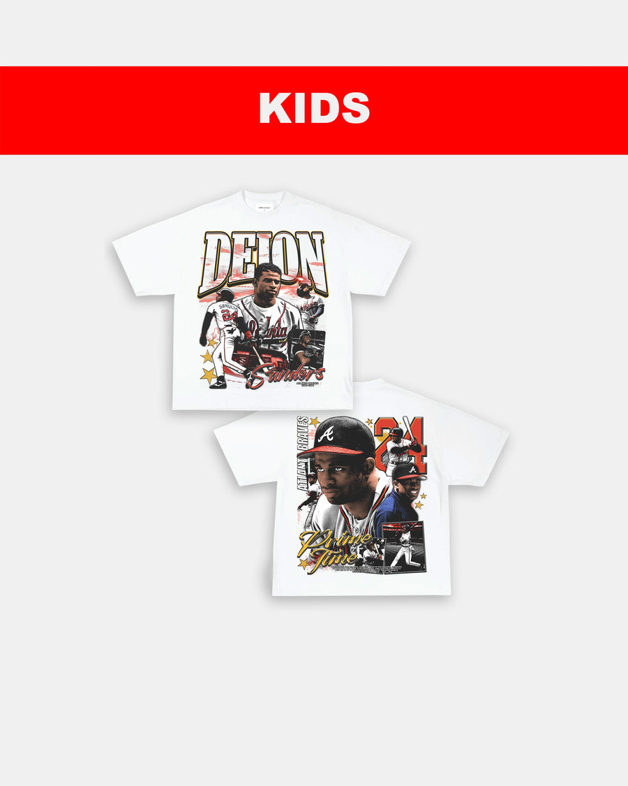 DEION SANDERS - BRAVES - KIDS TEE - [DS]