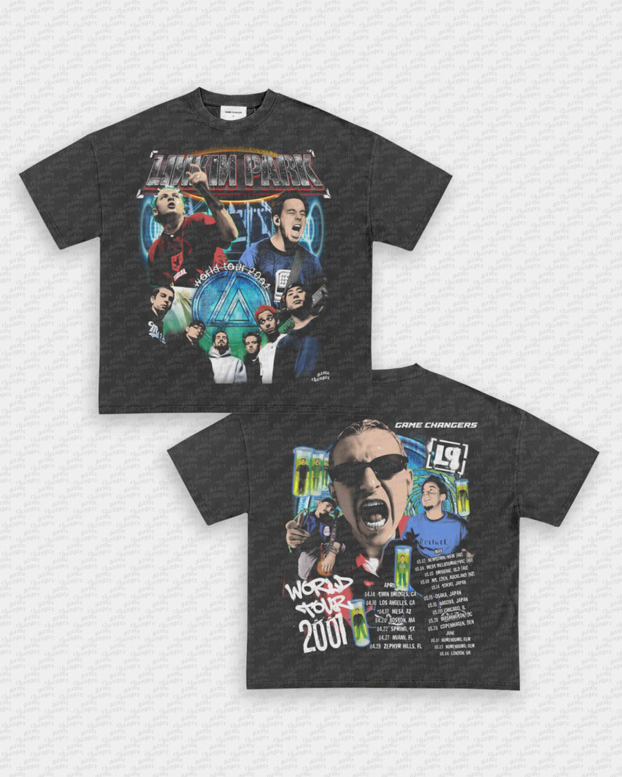 LINKIN PARK 2001 WORLD TOUR TEE - [DS]