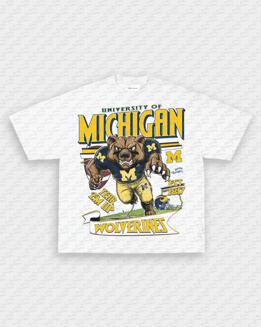 MICHIGAN FOOTBALL TEE
