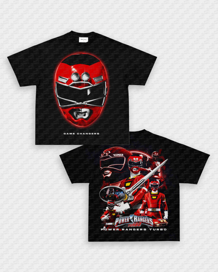 RED TURBO RANGER TEE - [DS]