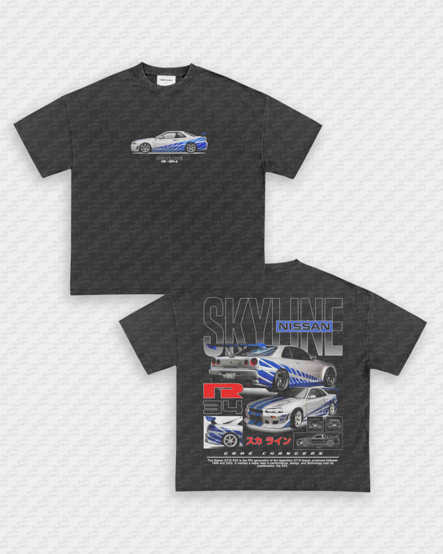 SKYLINE R34 TEE - [DS]
