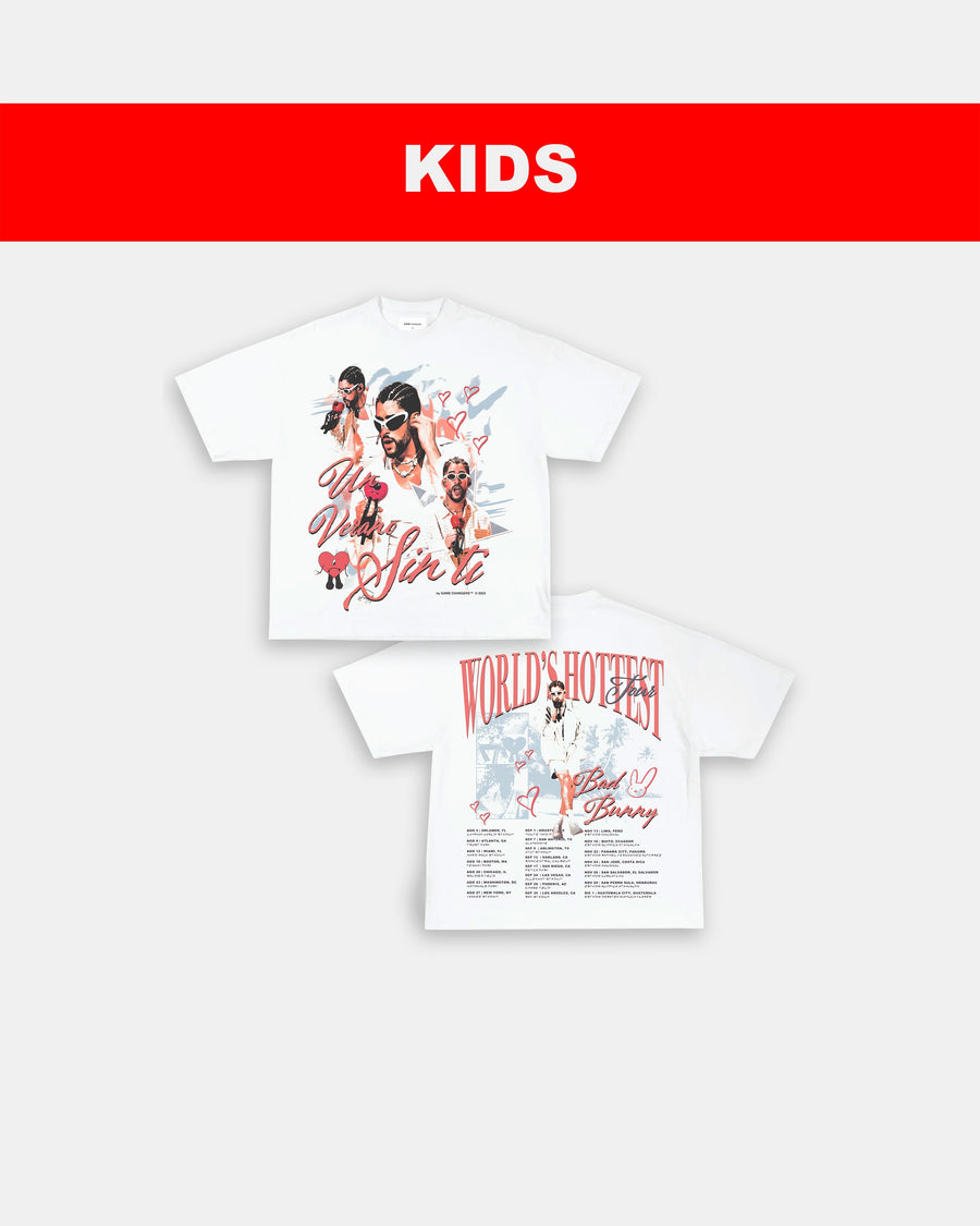 WORLDS HOTTEST TOUR - KIDS TEE - [DS]