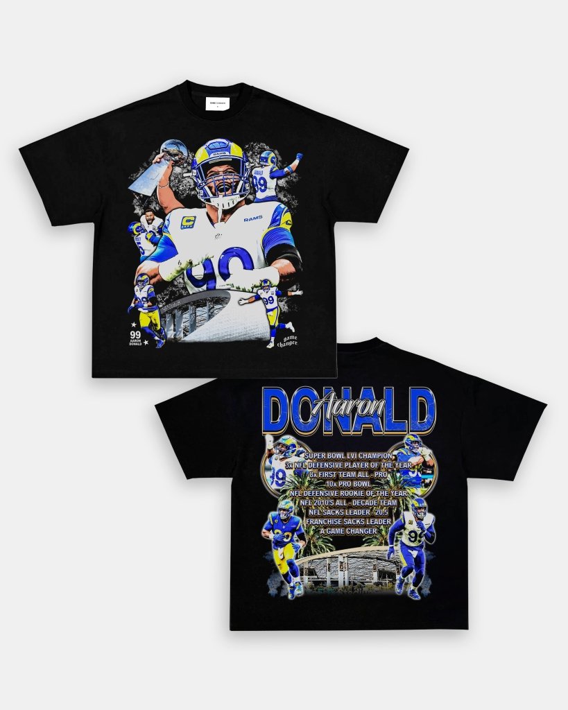 AARON DONALD V3 TEE - [DS] - WINS™ GAME CHANGERS TEE - WINS LA