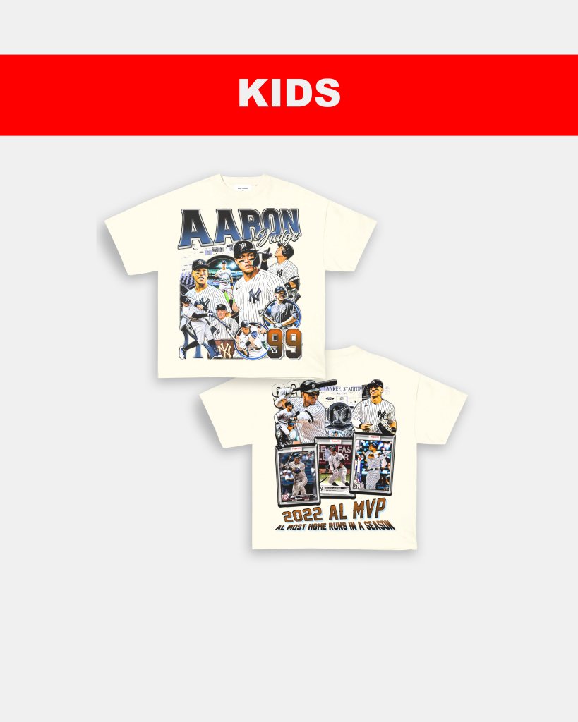 AARON JUDGE - KIDS TEE - [DS] - WINS™ GAME CHANGERS TEE - WINS LA