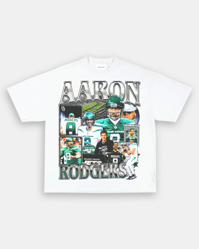 AARON RODGERS - JETS TEE - WINS™ GAME CHANGERS TEE - WINS LA