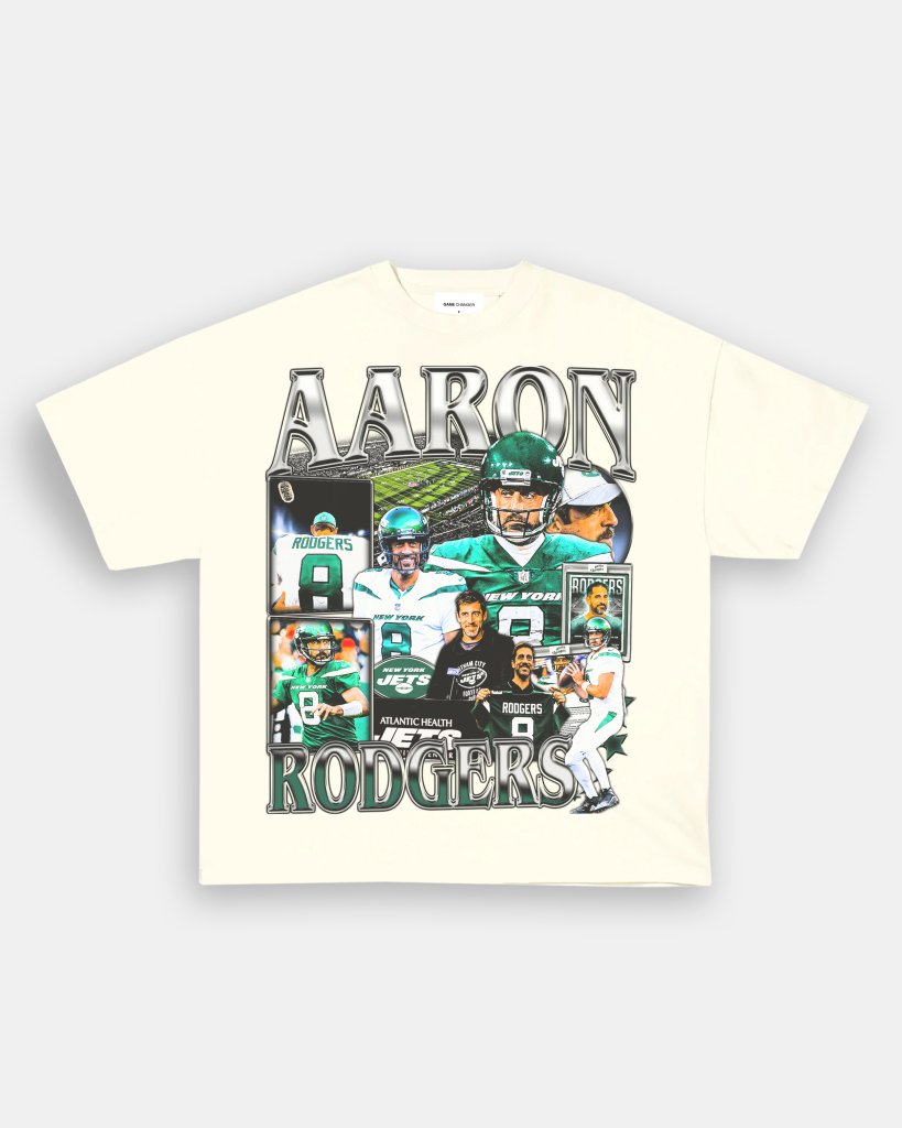 AARON RODGERS - JETS TEE - WINS™ GAME CHANGERS TEE - WINS LA