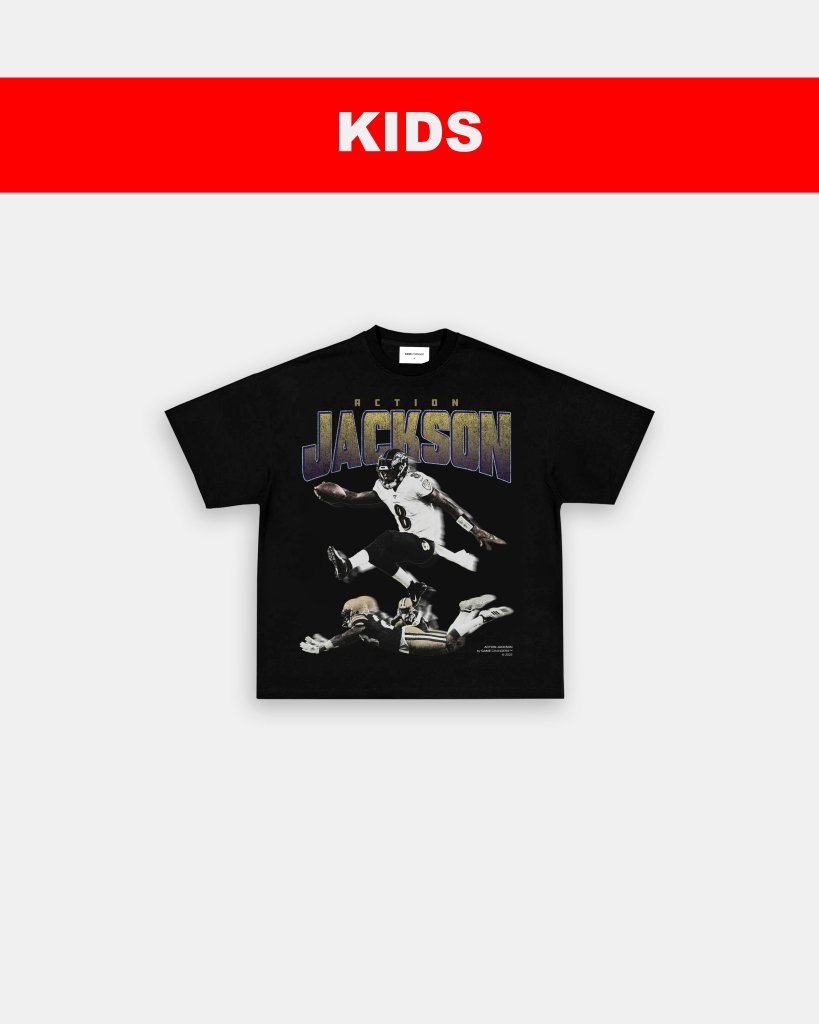 ACTION JACKSON - KIDS TEE - WINS™ GAME CHANGERS TEE - WINS LA