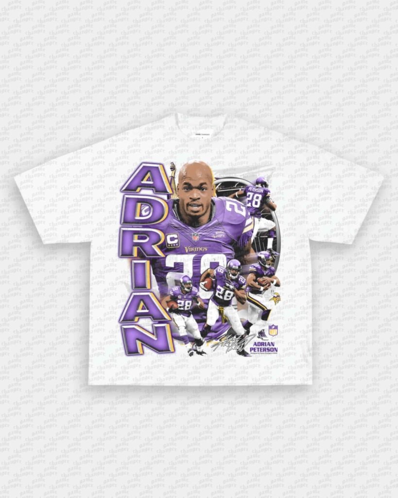 ADRIAN PETERSON TEE - WINS™ GAME CHANGERS TEE - WINS LA