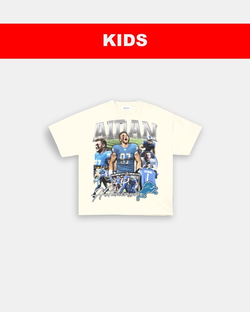 AIDAN HUTCHINSON - KIDS TEE - WINS™ GAME CHANGERS TEE - WINS LA