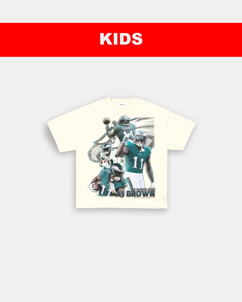 AJ BROWN - KIDS TEE - WINS™ GAME CHANGERS TEE - WINS LA