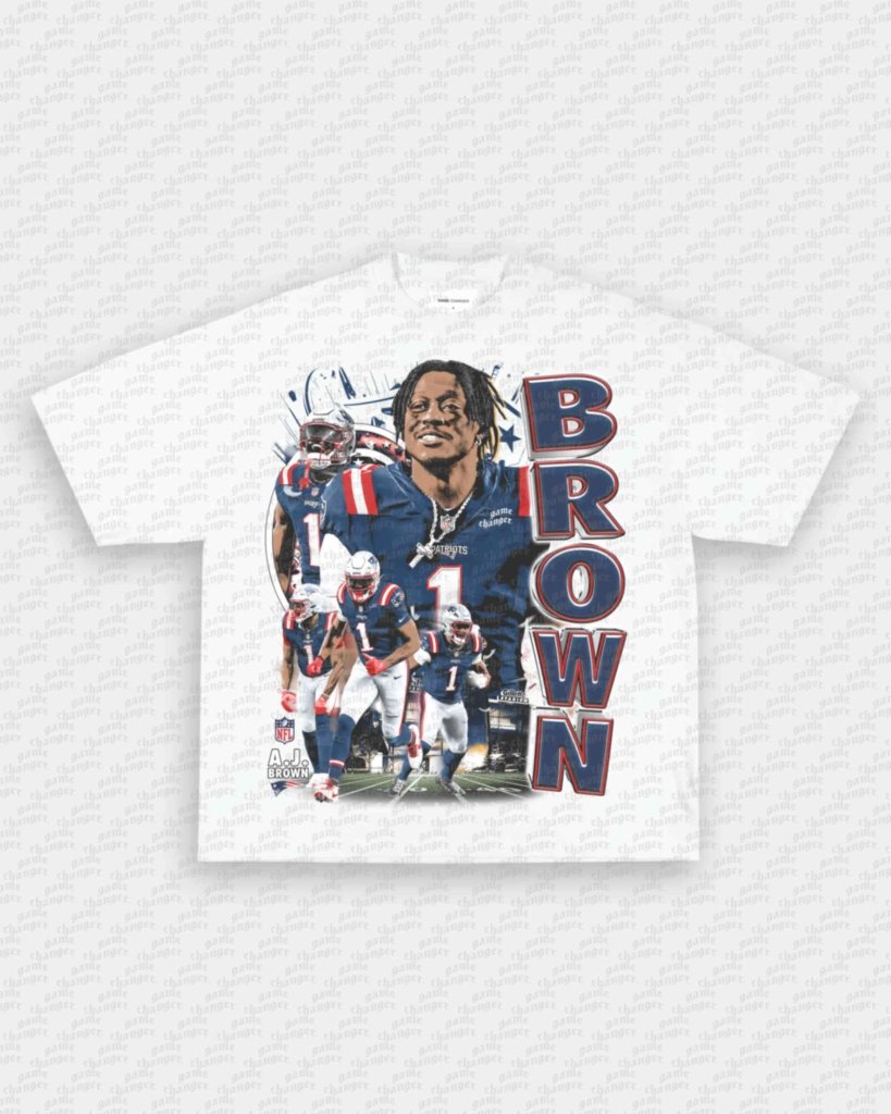 AJ BROWN - PATS TEE - WINS™ GAME CHANGERS TEE - WINS LA