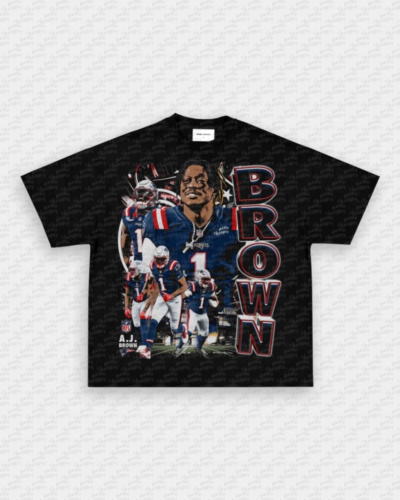 AJ BROWN - PATS TEE - WINS™ GAME CHANGERS TEE - WINS LA