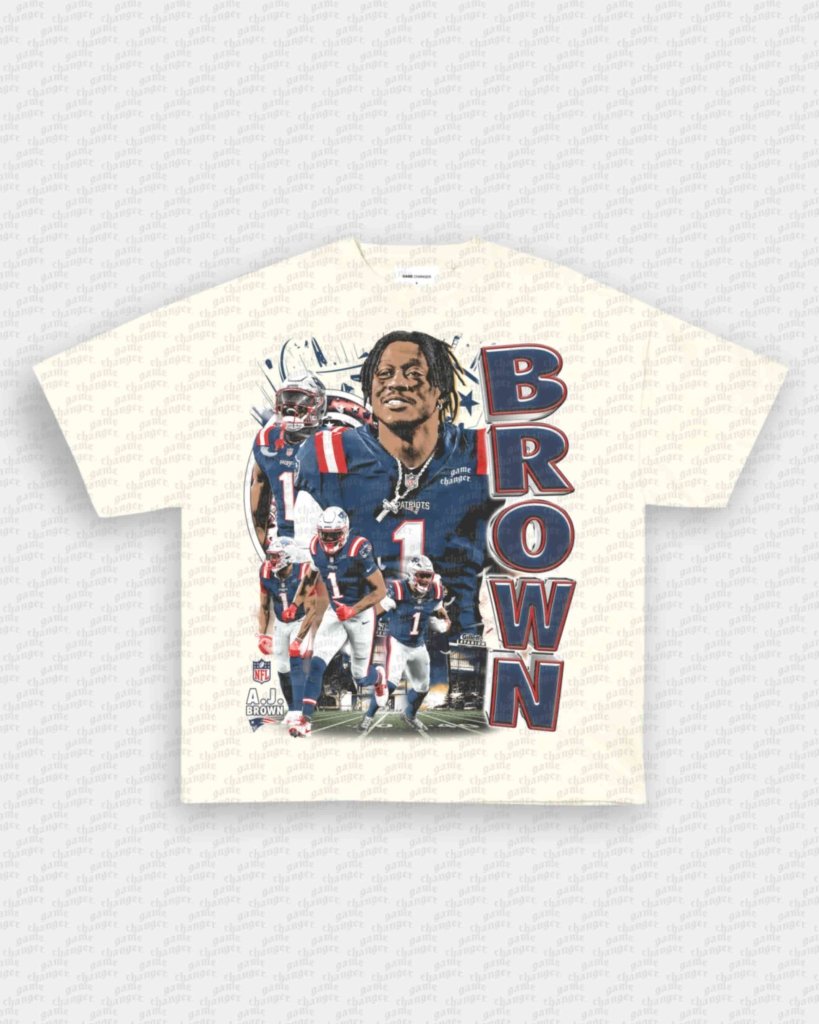 AJ BROWN - PATS TEE - WINS™ GAME CHANGERS TEE - WINS LA