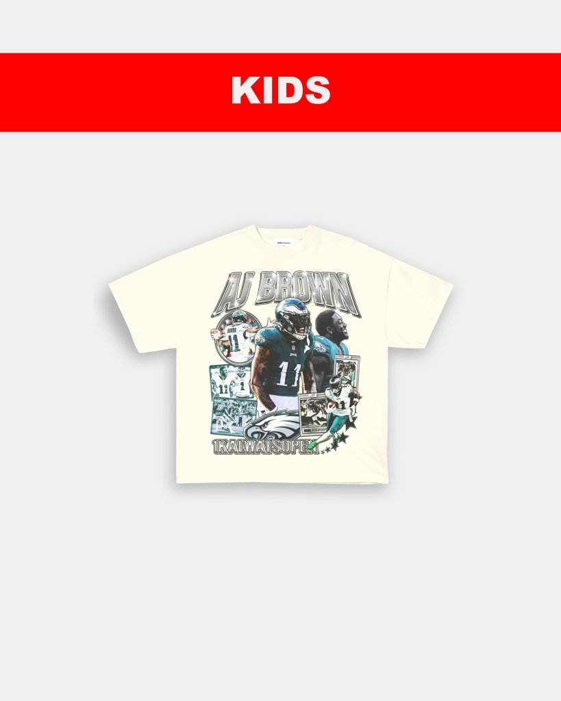 AJ BROWN V2 - KIDS TEE - WINS™ GAME CHANGERS TEE - WINS LA