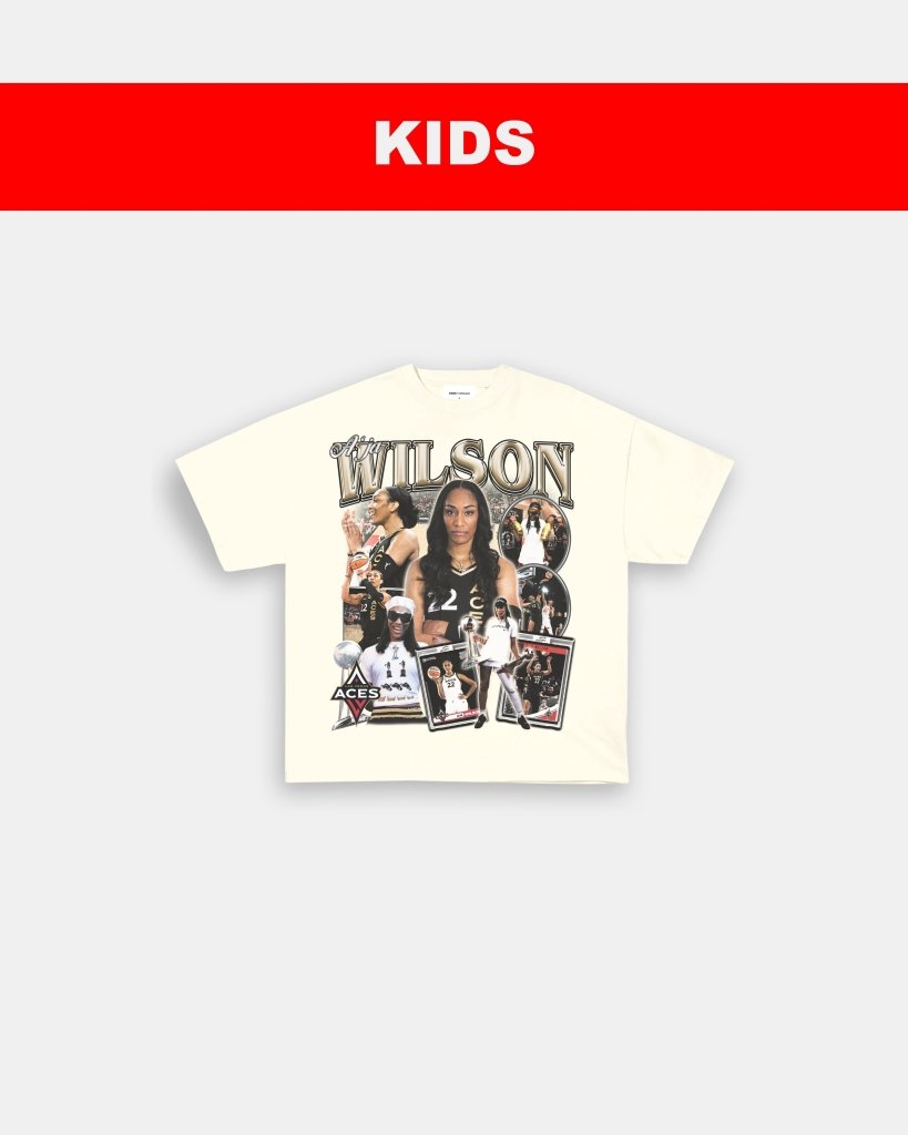 A'JA WILSON - KIDS TEE - WINS™ GAME CHANGERS TEE - WINS LA