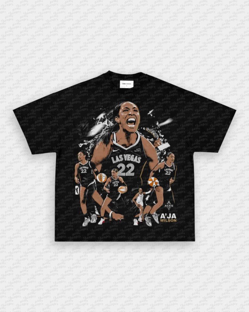 A'JA WILSON V2 TEE - WINS™ GAME CHANGERS TEE - WINS LA