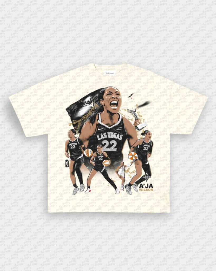 A'JA WILSON V2 TEE - WINS™ GAME CHANGERS TEE - WINS LA
