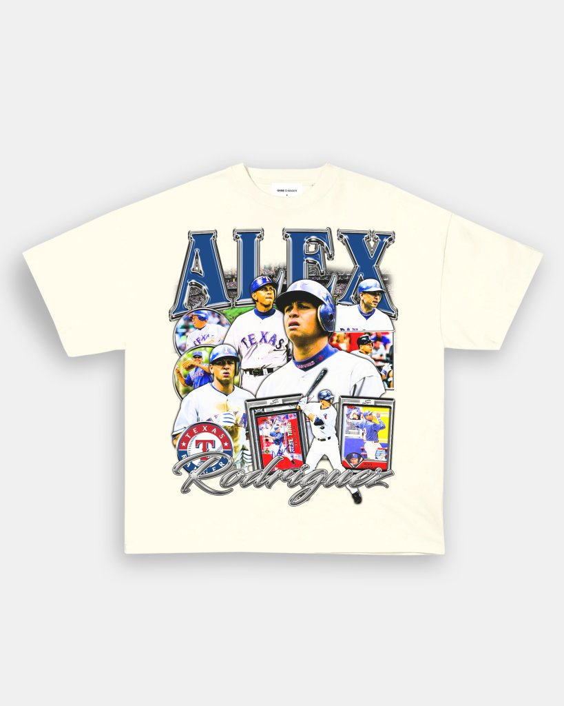 ALEX RODRIGUEZ - RANGERS TEE - WINS™ GAME CHANGERS TEE - WINS LA