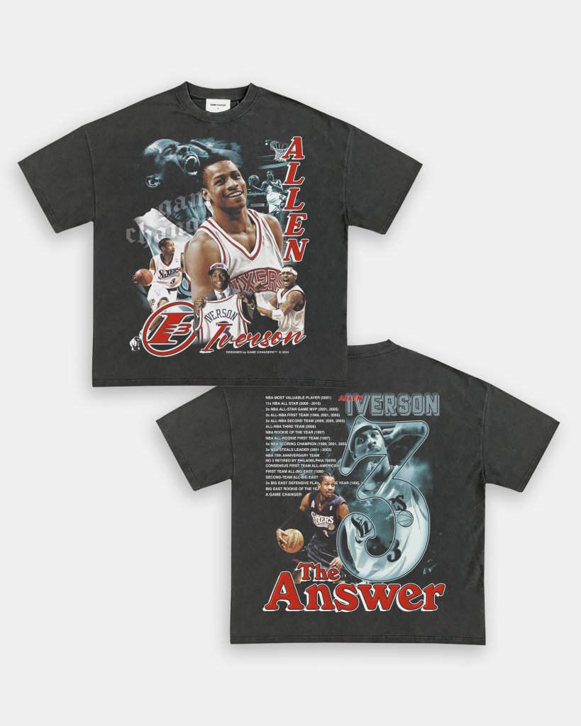 ALLEN IVERSON 3 TEE - [DS] - WINS™ GAME CHANGERS TEE - WINS LA