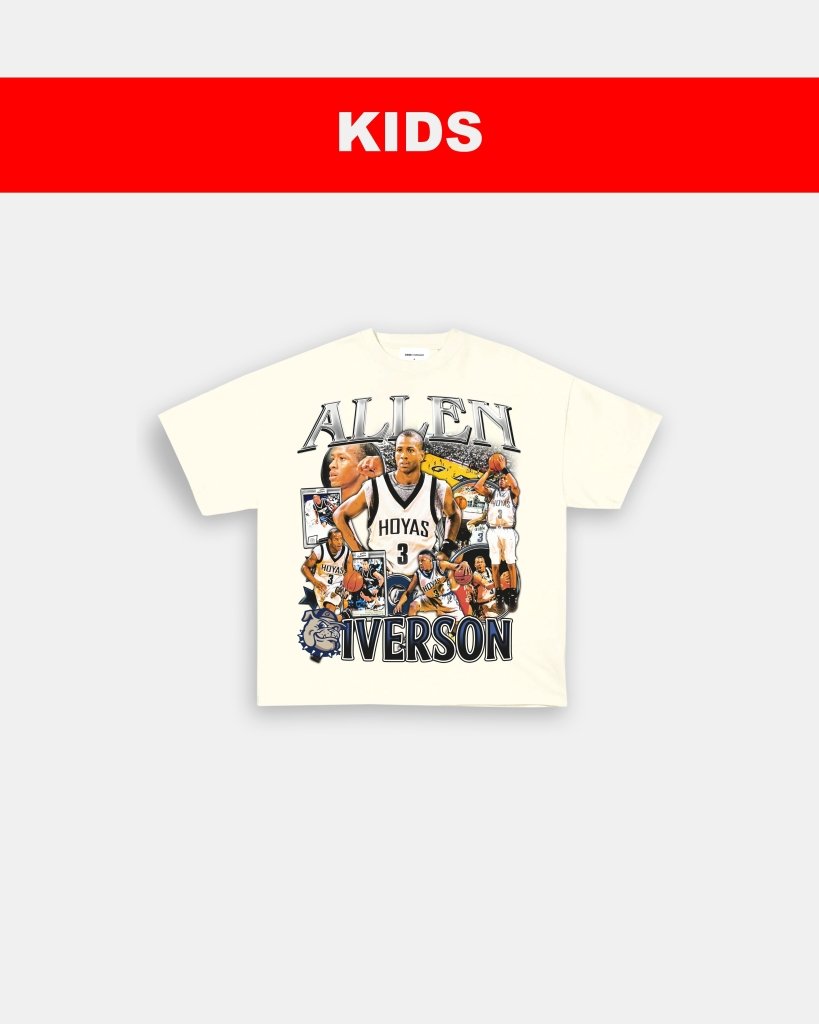 ALLEN IVERSON - HOYAS - KIDS TEE - WINS™ GAME CHANGERS TEE - WINS LA