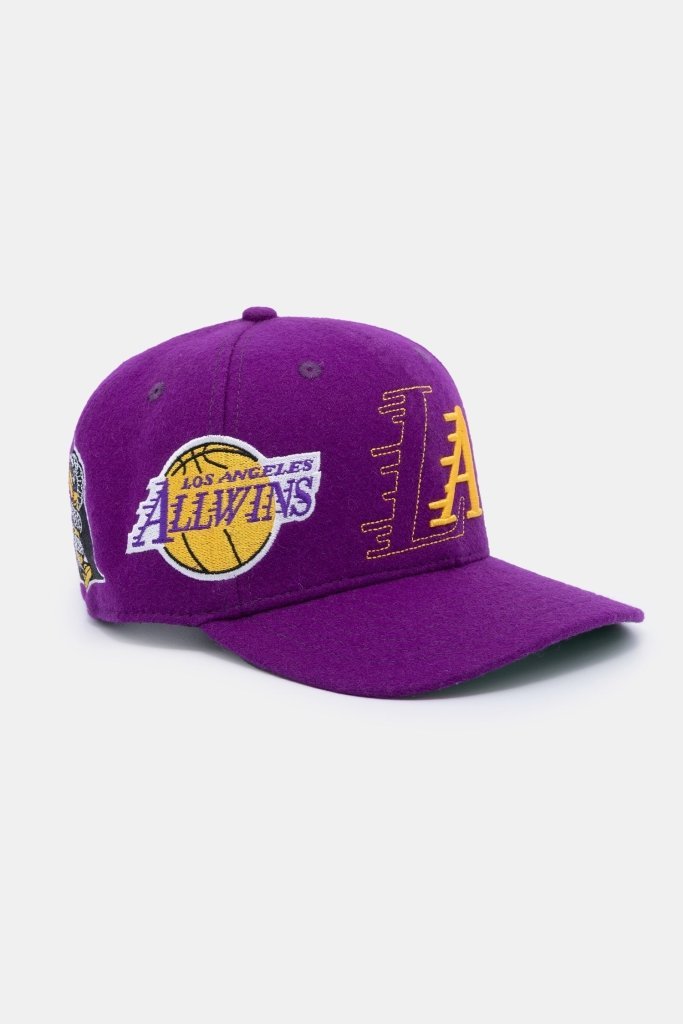 ALLWINS - LAKERS LA HAT (PURPLE) - WINS™ GAME CHANGERS TEE - WINS LA