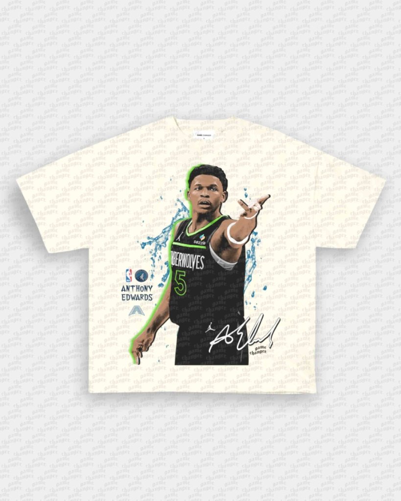 ANTHONY EDWARDS V4 TEE - WINS™ GAME CHANGERS TEE - WINS LA