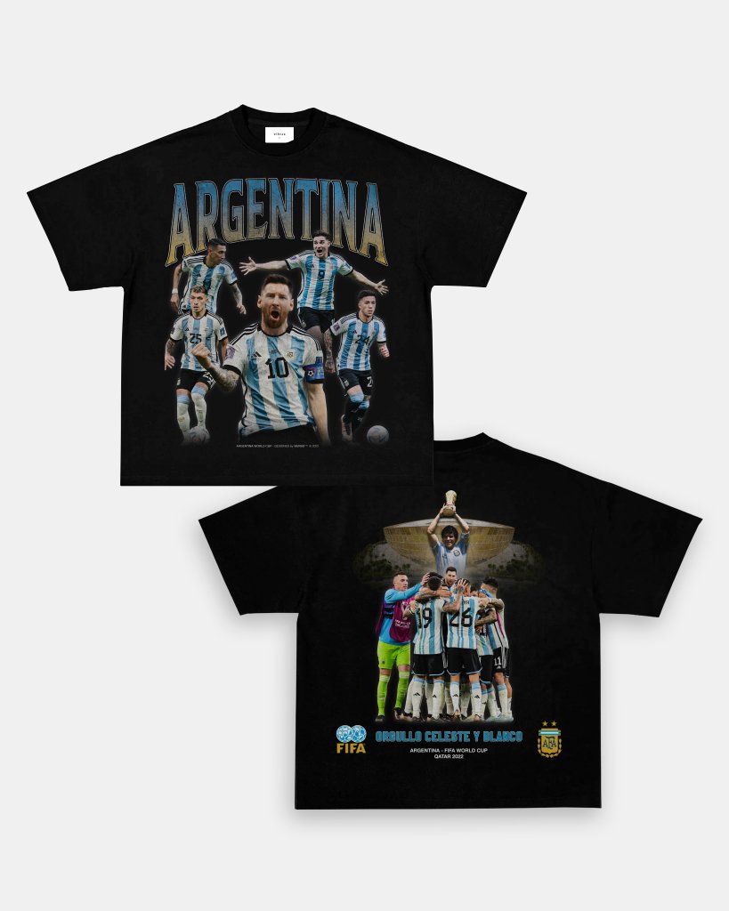 ARGENTINA WORLD CUP TEE - [DS] - WINS™ GAME CHANGERS TEE - WINS LA