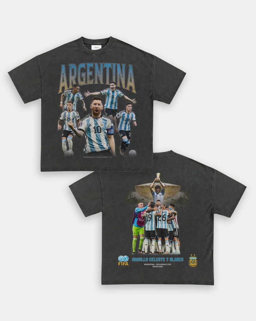 ARGENTINA WORLD CUP TEE - [DS] - WINS™ GAME CHANGERS TEE - WINS LA