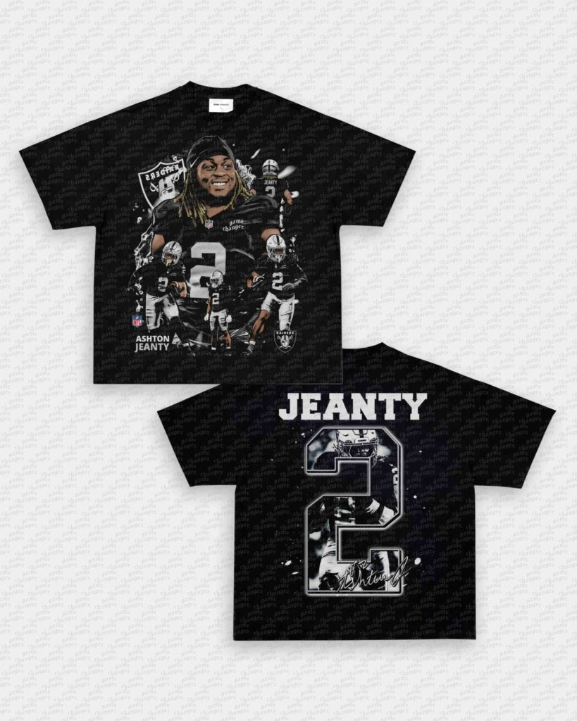 ASHTON JEANTY - RAIDERS TEE - [DS] - WINS™ GAME CHANGERS TEE - WINS LA