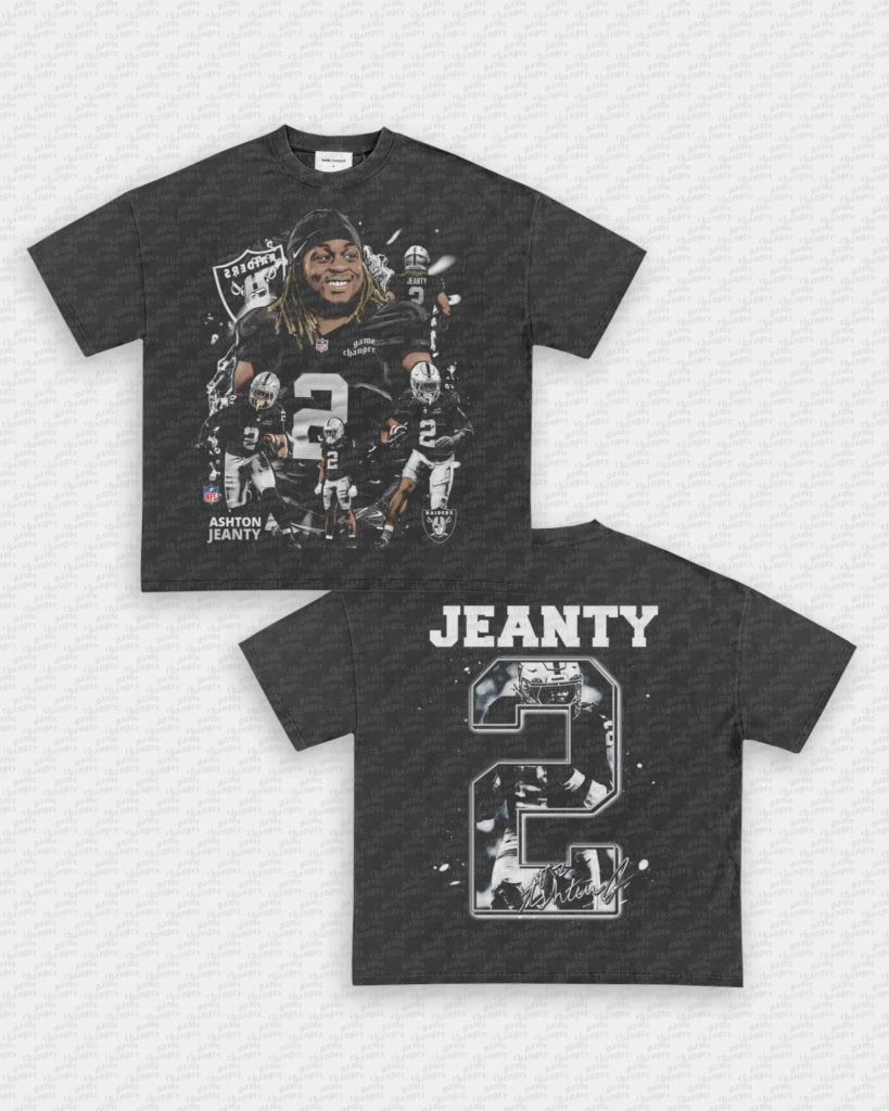 ASHTON JEANTY - RAIDERS TEE - [DS] - WINS™ GAME CHANGERS TEE - WINS LA