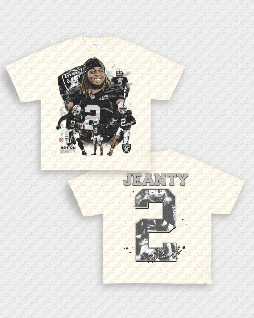 ASHTON JEANTY - RAIDERS TEE - [DS] - WINS™ GAME CHANGERS TEE - WINS LA