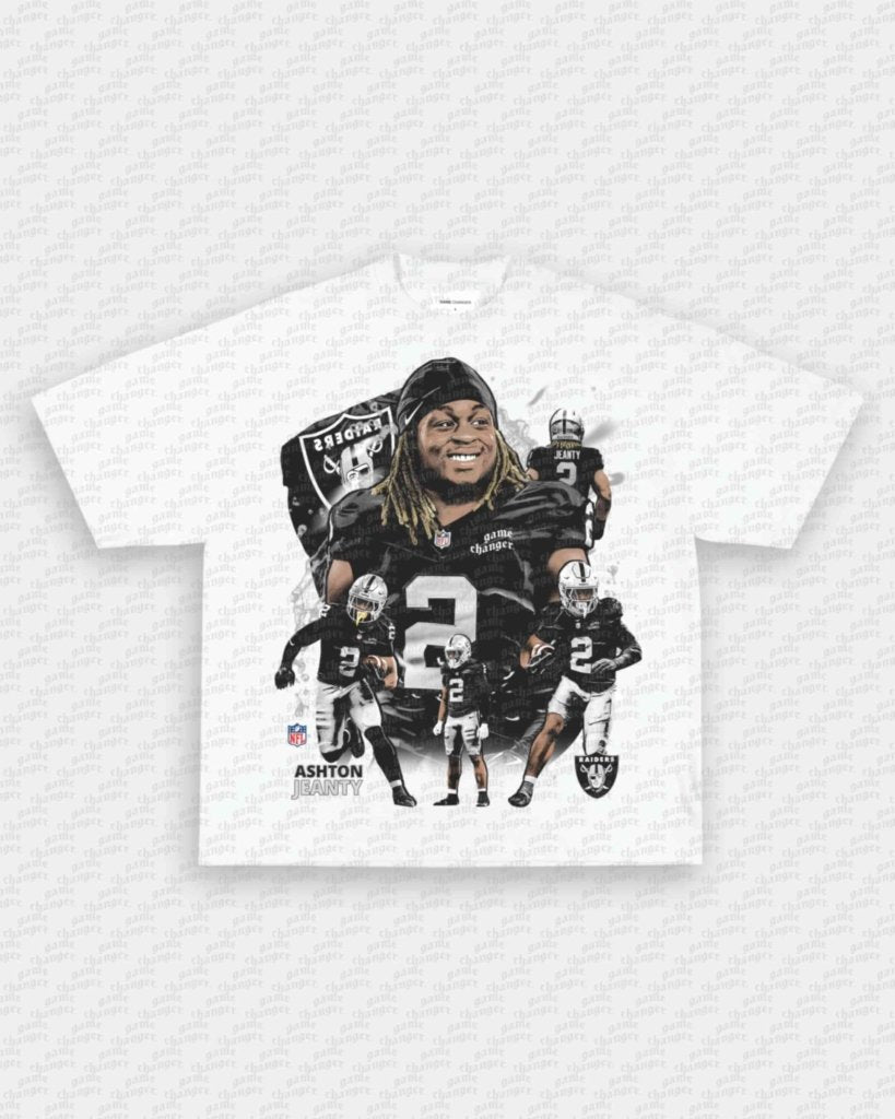 ASHTON JEANTY - RAIDERS V2 TEE - WINS™ GAME CHANGERS TEE - WINS LA