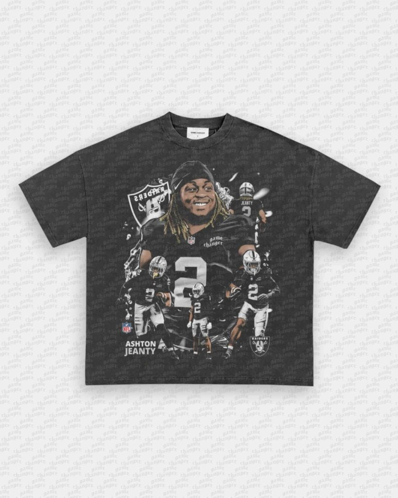 ASHTON JEANTY - RAIDERS V2 TEE - WINS™ GAME CHANGERS TEE - WINS LA