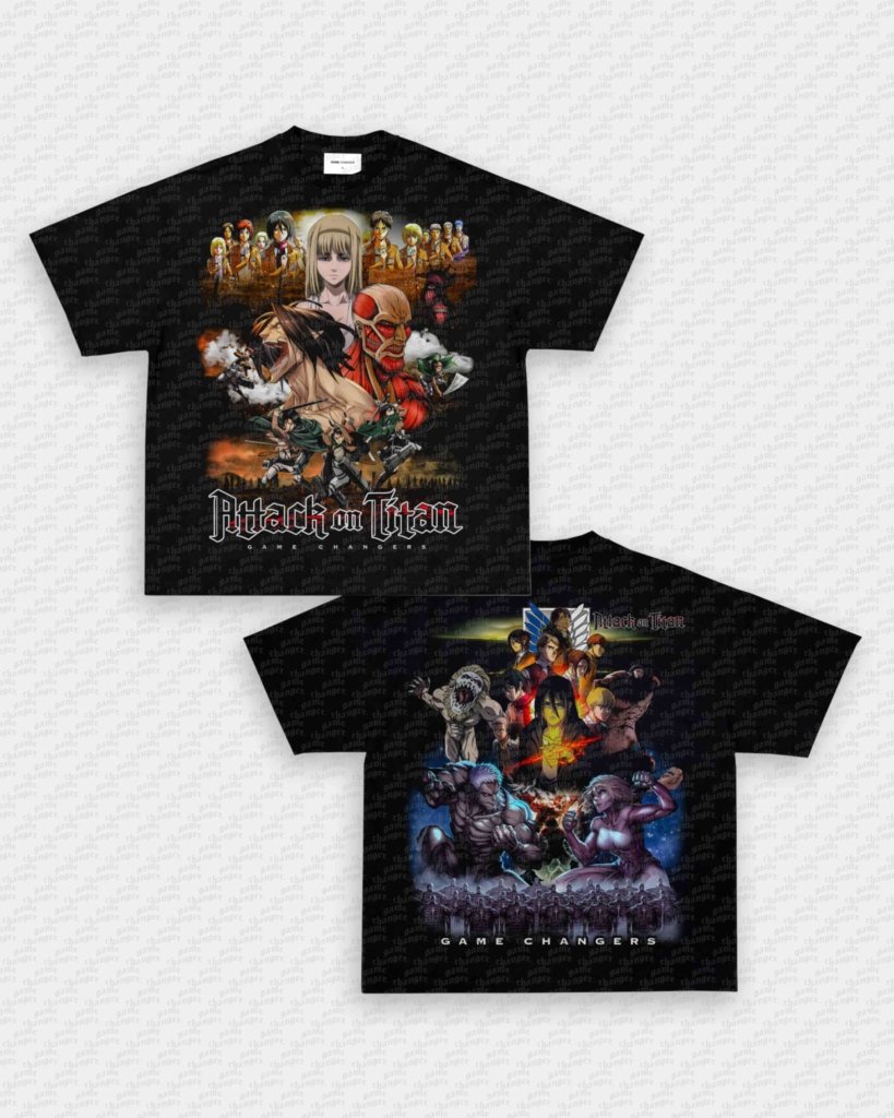 ATTACK ON TITAN V2 TEE - [DS] - WINS™ GAME CHANGERS TEE - WINS LA