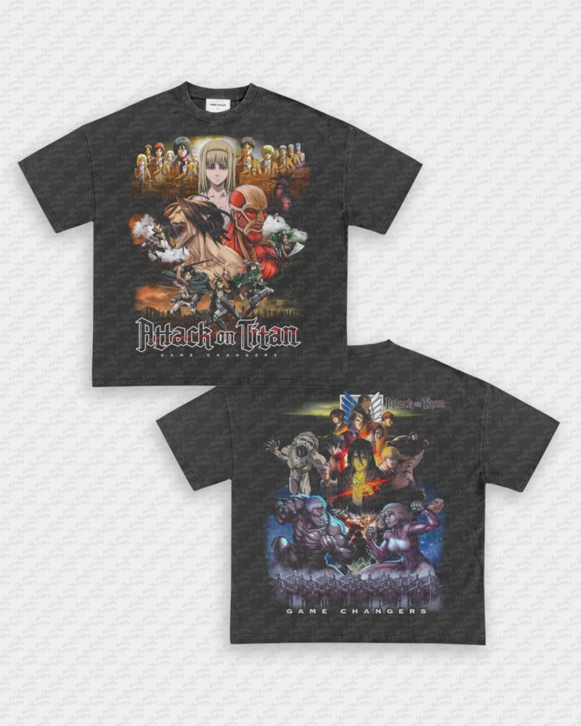 ATTACK ON TITAN V2 TEE - [DS] - WINS™ GAME CHANGERS TEE - WINS LA