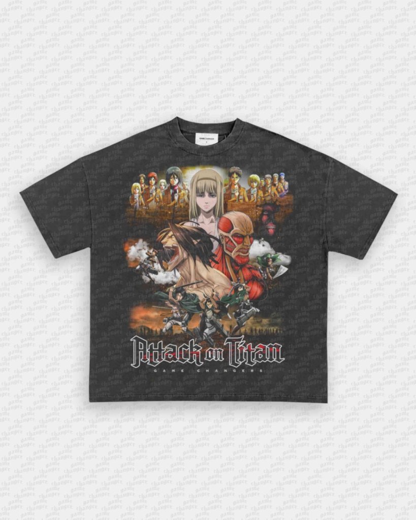 ATTACK ON TITAN V3 TEE - WINS™ GAME CHANGERS TEE - WINS LA