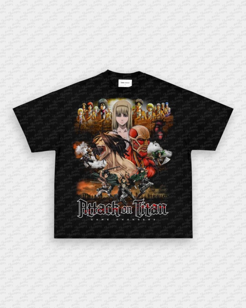 ATTACK ON TITAN V3 TEE - WINS™ GAME CHANGERS TEE - WINS LA