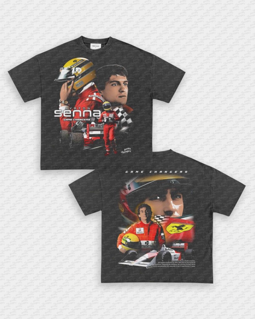 AYRTON SENNA V3 TEE - [DS] - WINS™ GAME CHANGERS TEE - WINS LA