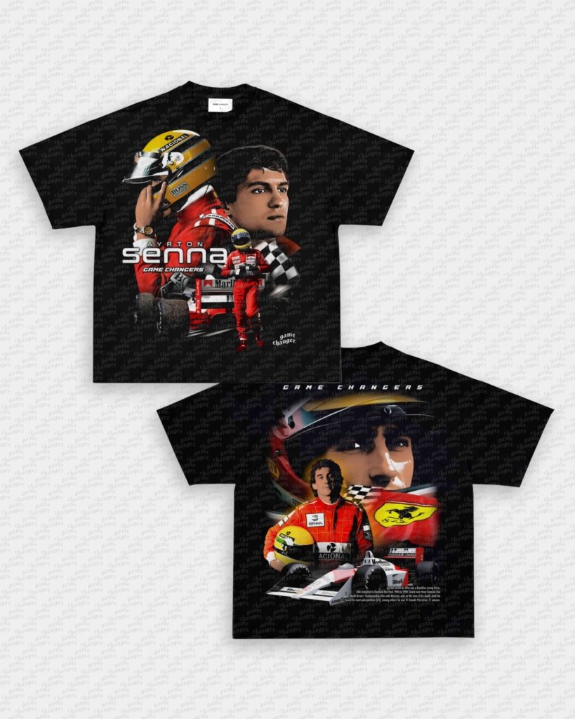 AYRTON SENNA V3 TEE - [DS] - WINS™ GAME CHANGERS TEE - WINS LA