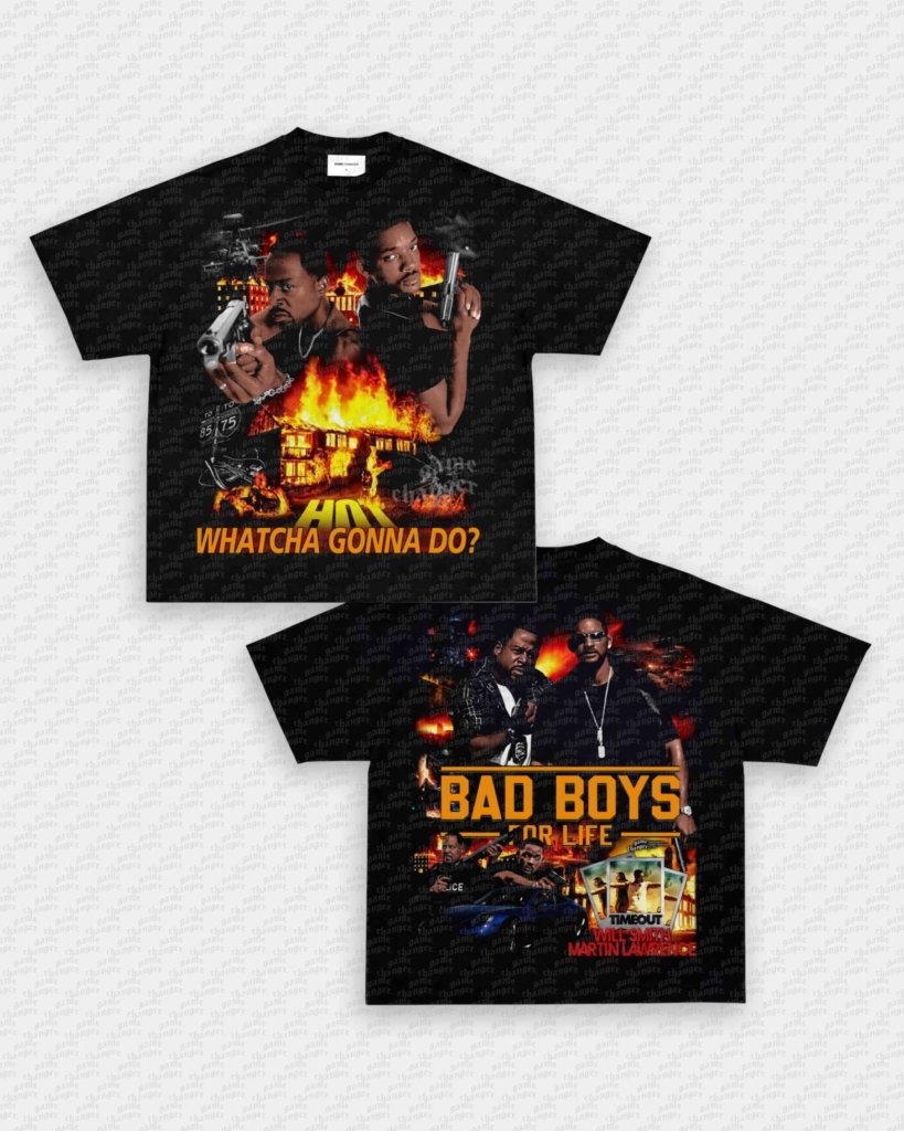 BAD BOYS FOR LIFE TEE - [DS] - WINS™ GAME CHANGERS TEE - WINS LA