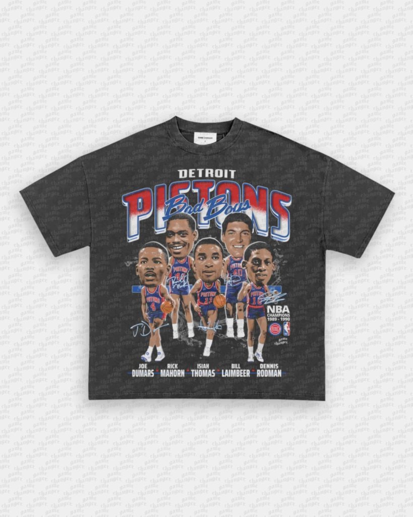 BAD BOYS PISTONS TEE - WINS™ GAME CHANGERS TEE - WINS LA