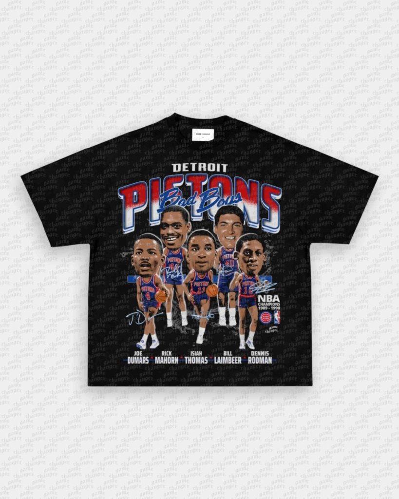 BAD BOYS PISTONS TEE - WINS™ GAME CHANGERS TEE - WINS LA
