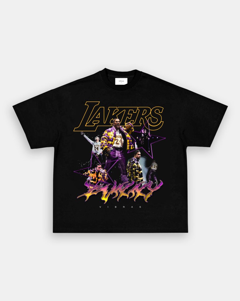 BAD BUNNY x LAKERS VINTAGE TEE - WINS™ GAME CHANGERS TEE - WINS LA