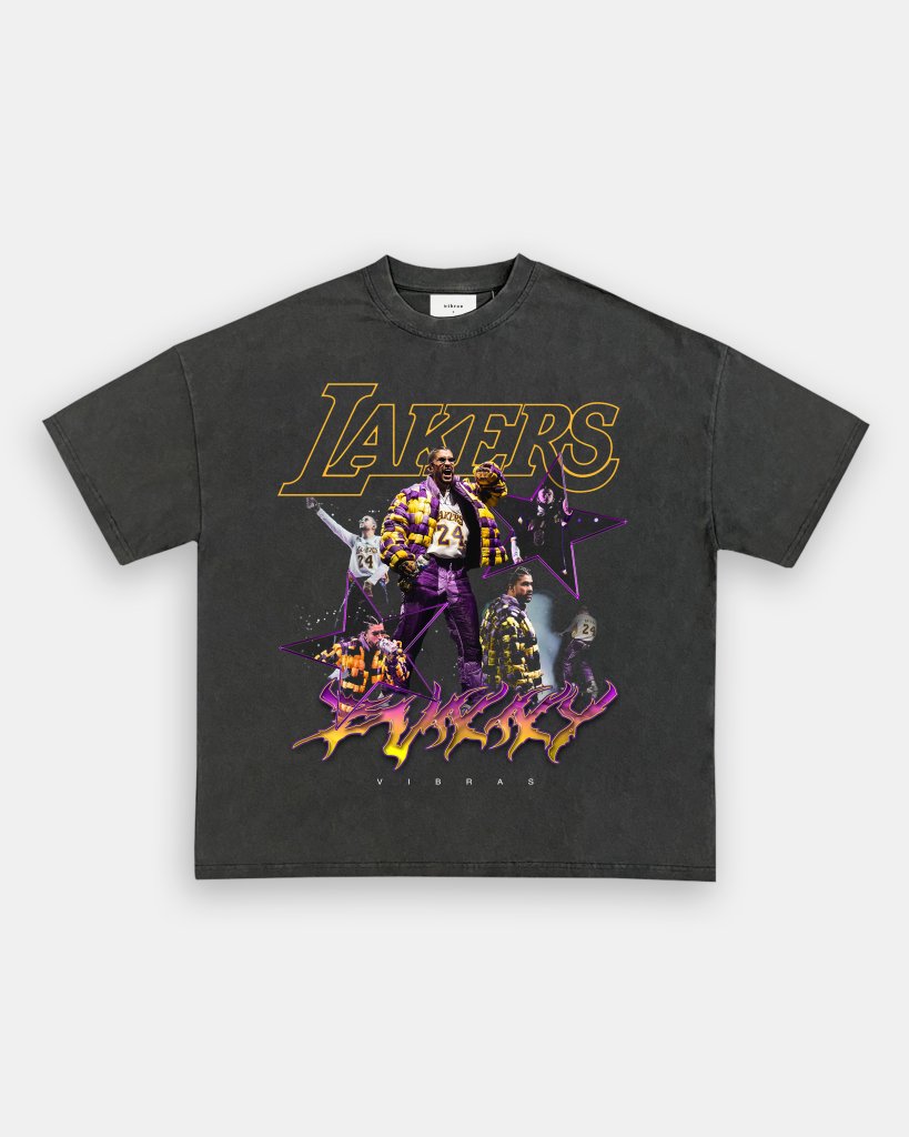 BAD BUNNY x LAKERS VINTAGE TEE - WINS™ GAME CHANGERS TEE - WINS LA