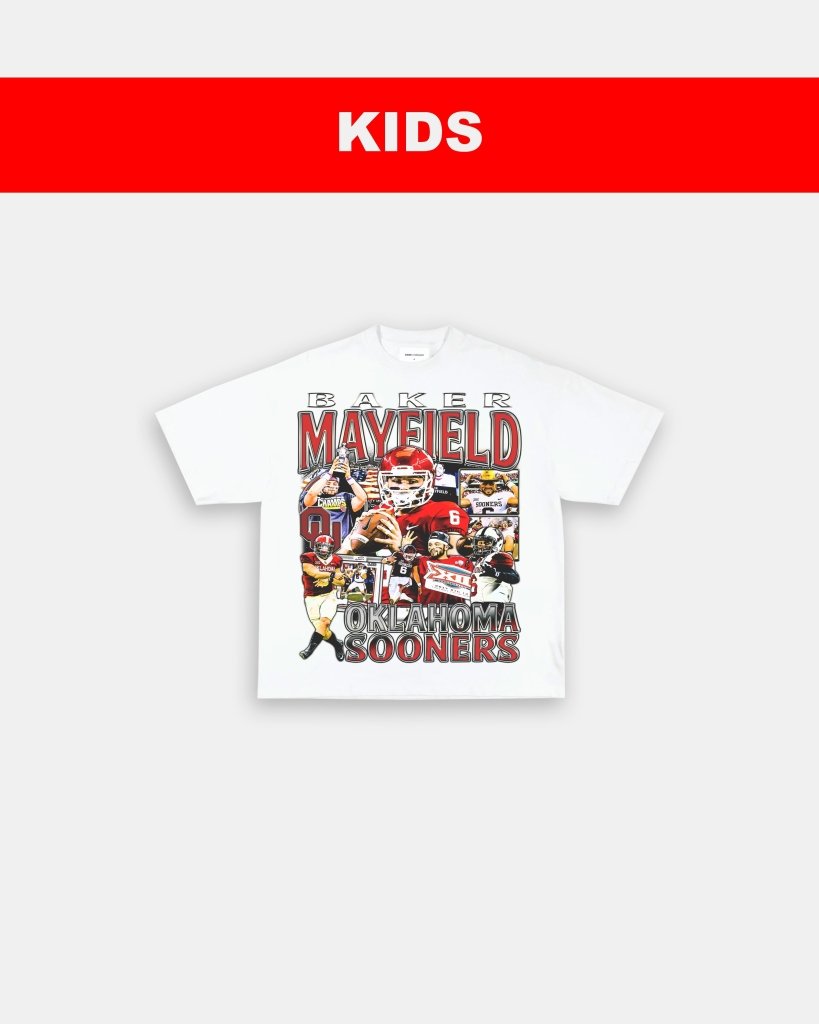 BAKER MAYFIELD - OKLAHOMA - KIDS TEE - WINS™ GAME CHANGERS TEE - WINS LA