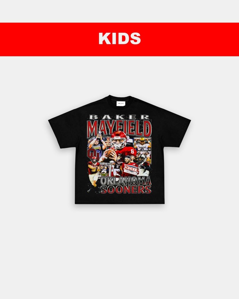 BAKER MAYFIELD - OKLAHOMA - KIDS TEE - WINS™ GAME CHANGERS TEE - WINS LA