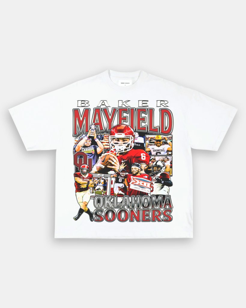 BAKER MAYFIELD - OKLAHOMA TEE - WINS™ GAME CHANGERS TEE - WINS LA